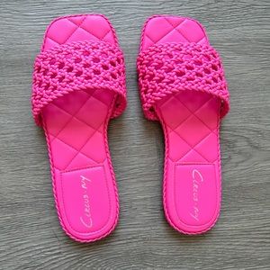 Sam edelmom pink punch sandals